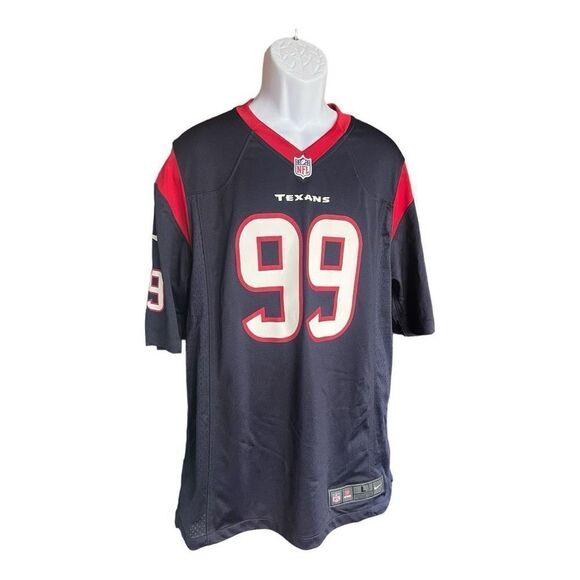 Mens Nike On Field Houston Texans JJ Watt #99 Football Retired